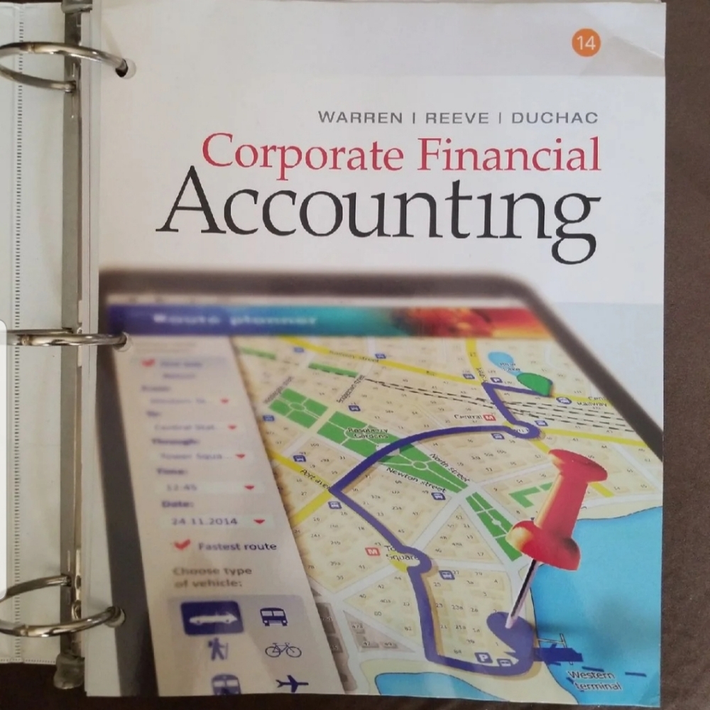 Corporate Financial Accounting Textbook